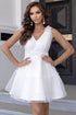 'Sienna' V-Neck Shoulder Mesh Dress - Celes Fashion